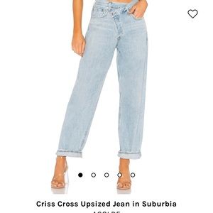 Agolde Criss Cross Jeans